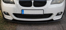 Load image into Gallery viewer, Fits: BMW E60 E61 5 series M Sport Front Bumper spoiler lip chin M Power tuning addon