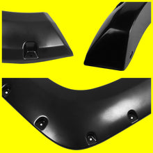 Load image into Gallery viewer, FOR 03-08 DODGE TRUCK FENDER WHEEL FLARES KIT POCKET RIVET BLACK ABS PLASTIC