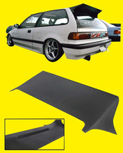 Load image into Gallery viewer, For 88-91 Fits: Honda Civic EF9 Hatch 3Dr J Style Rear Roof Spoiler Wing Lip Kit JDM