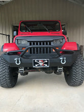Load image into Gallery viewer, 1987-95 Fits: Jeep WRANGLER YJ OVERLAY GRILLE GRILL MEAN FURIOUS ANGRY BIRD EYES FIBERGLASS