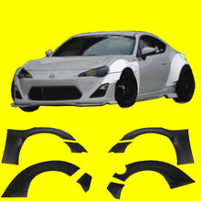 Load image into Gallery viewer, FITS: 13-16 SCION FRS GT86 RBV2 STYLE WIDE BODY FENDER FLARES - FRP