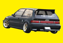Load image into Gallery viewer, For 88-91 Fits: Honda Civic EF9 Hatch 3Dr J Style Rear Roof Spoiler Wing Lip Kit JDM