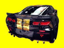 Load image into Gallery viewer, DarwinPRO BKSS V1 Style Rear FRP Diffuser For Corvette C7 Z51 Stingray Body Kit