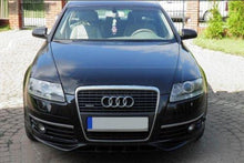 Load image into Gallery viewer, Fits: Audi A6 4F C6 04-08 Front Bumper spoiler S line lip Valance addon S-Line abt s6