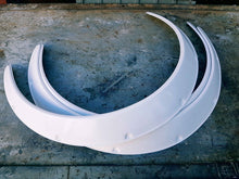 Load image into Gallery viewer, 3" JDM Fender Flares Universal white fiberglass (4 pieces) NEW