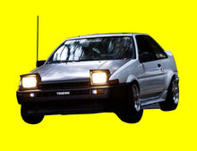 Load image into Gallery viewer, Ae86 Coupe Fineline Bunny Wing
