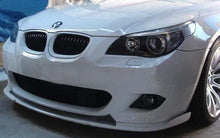Load image into Gallery viewer, Fits: BMW E60 E61 5 series M Sport Front Bumper spoiler lip chin M Power tuning addon