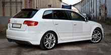 Load image into Gallery viewer, Fits: Audi A3 8P 03-12 Rear Bumper spoiler S line lip Valance addon S-Line abt s3 rs3