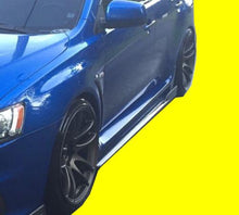 Load image into Gallery viewer, EVO X EVOLUTION 10 FRP SIDE SKIRT EXTENSIONS SPLITTERS UNDER LIPS