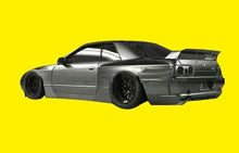 Load image into Gallery viewer, 4Pcs FRP Racing Rear Over Fender   Extension For Fits: Nissan Skyline R32 GTR RB-Style