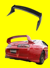 Load image into Gallery viewer, FIBER GLASS FRP TRD STYLE REAR SPOILER FOR 93-98 TOYOTA SUPRA MK4