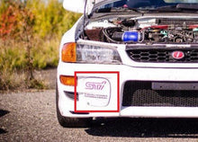 Load image into Gallery viewer, 98-2000 Fits: Subaru Impreza STI GC8 Fog Light Covers Fiberglass (2 pieces)