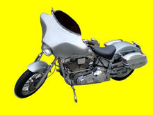 Load image into Gallery viewer, HARLEY DAVIDSON ROAD KING MOTORCYCLE BATWING FAIRING FIBERGLASS 2 SPEAKER