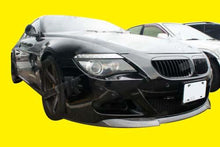 Load image into Gallery viewer, UNPAINTED 05-10 Fits: BMW E63 M6 COUPE &amp; CONVERTIBLE V TYPE FRONT LIP   DIFFUSER