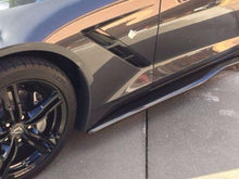 Load image into Gallery viewer, 14-17 Corvette C7 Stingray Z06 Z07 Style Fiberglass Side Skirt Rocker Panels Kit